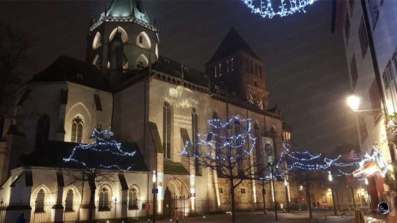 Mise en lumière de l'église St Thomas