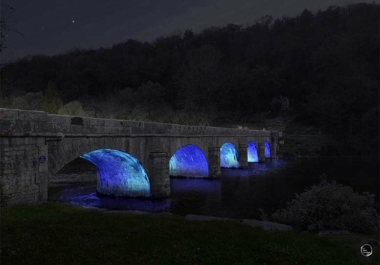 Mise en valeur du pont de Chenecey